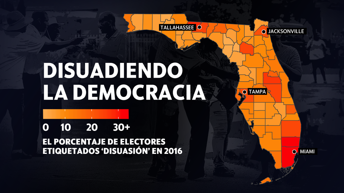 Cómo la campaña de Trump usó información para impedir que los negros de Miami-Dade votaran