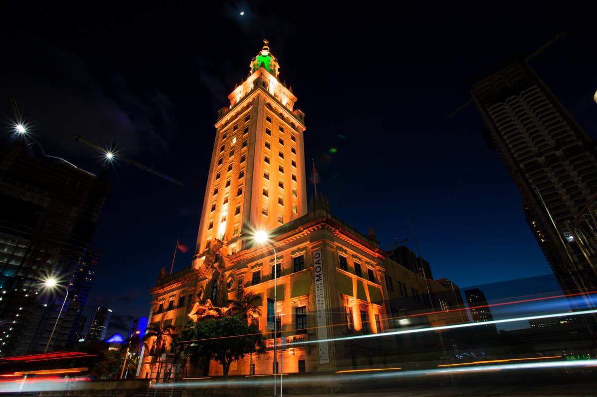 Freedom Tower in downtown Miami.