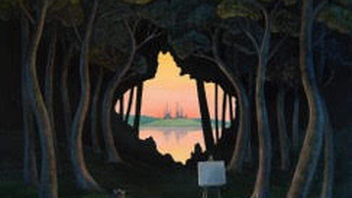 ‘Fairytale’, 2026, de Marcelo Canevari, óleo sobre lienzo. 