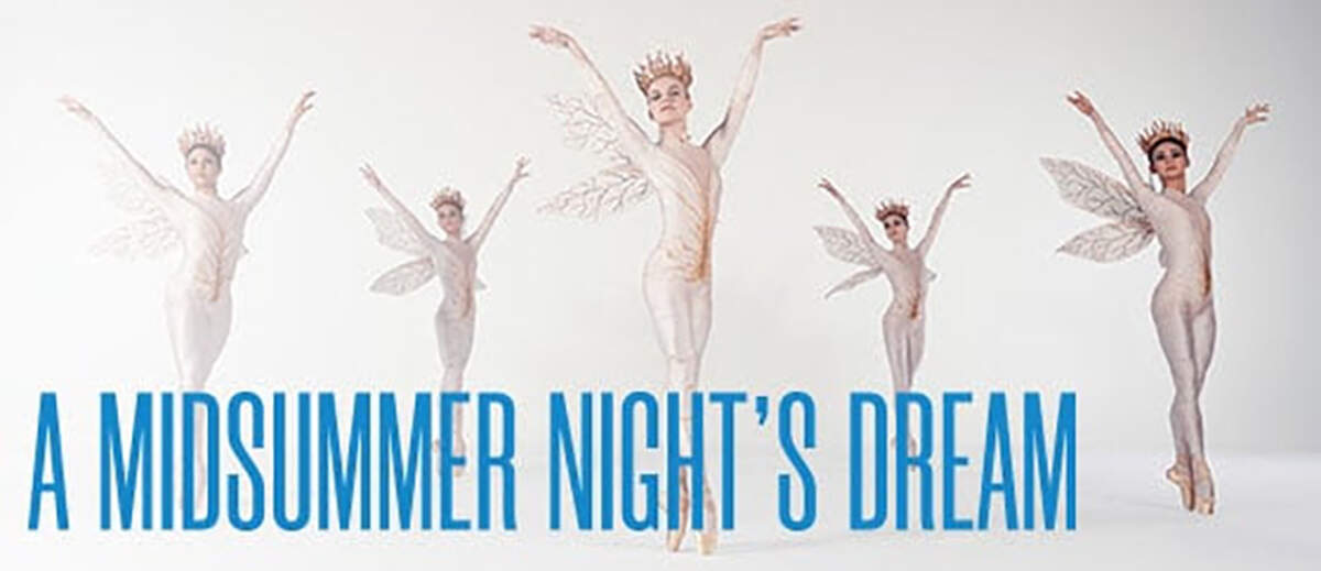 Miami City Ballet presenta “El sueño de una noche de verano” en el Adrienne Arsht Center.