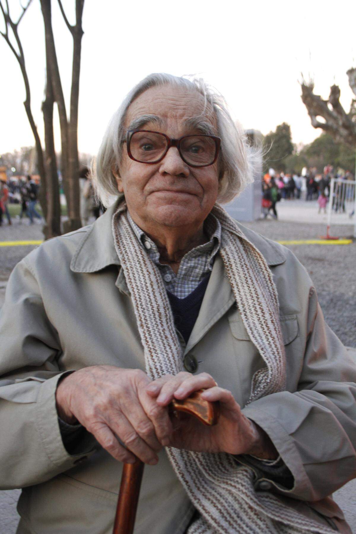 El artista plástico Leon Ferrari, en el 2011, en Argentina.