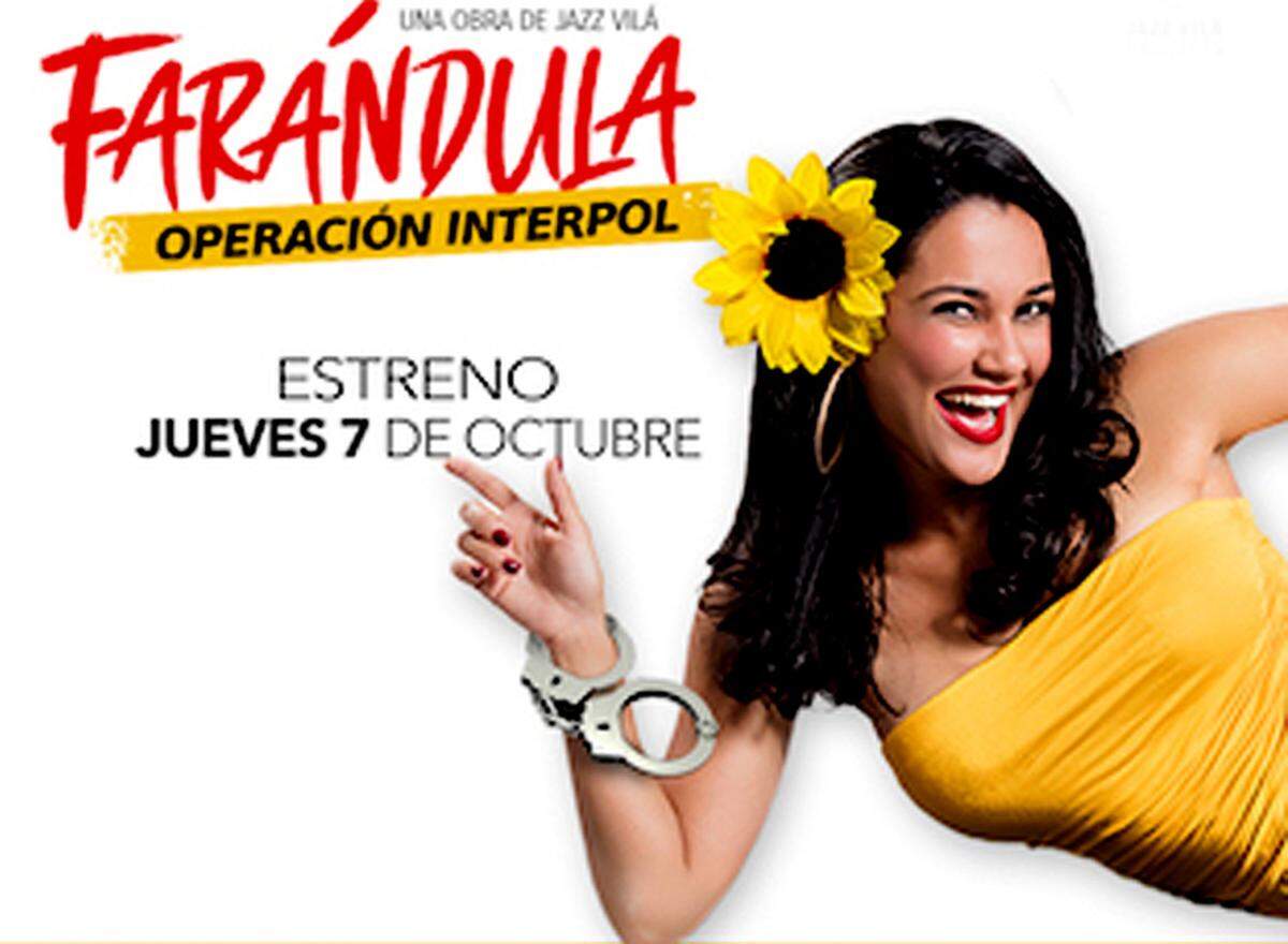 “Farándula, operación interpol” en el Teatro Trail.