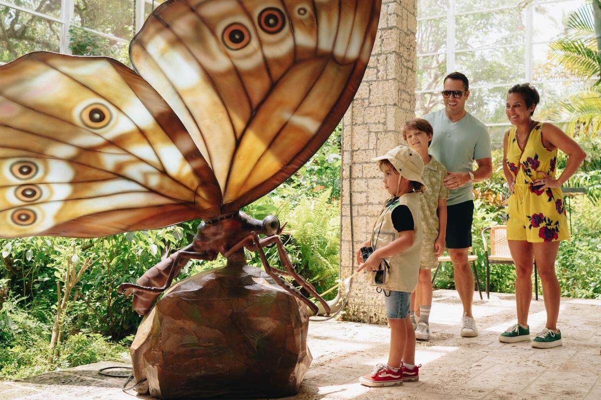 Este verano, los insectos se vuelven gigantes en Fairchild Garden. 