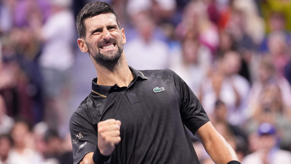 Djokovic se impone en el duelo de veteranos y tendrá un hueso duro en cuartos de final del US Open