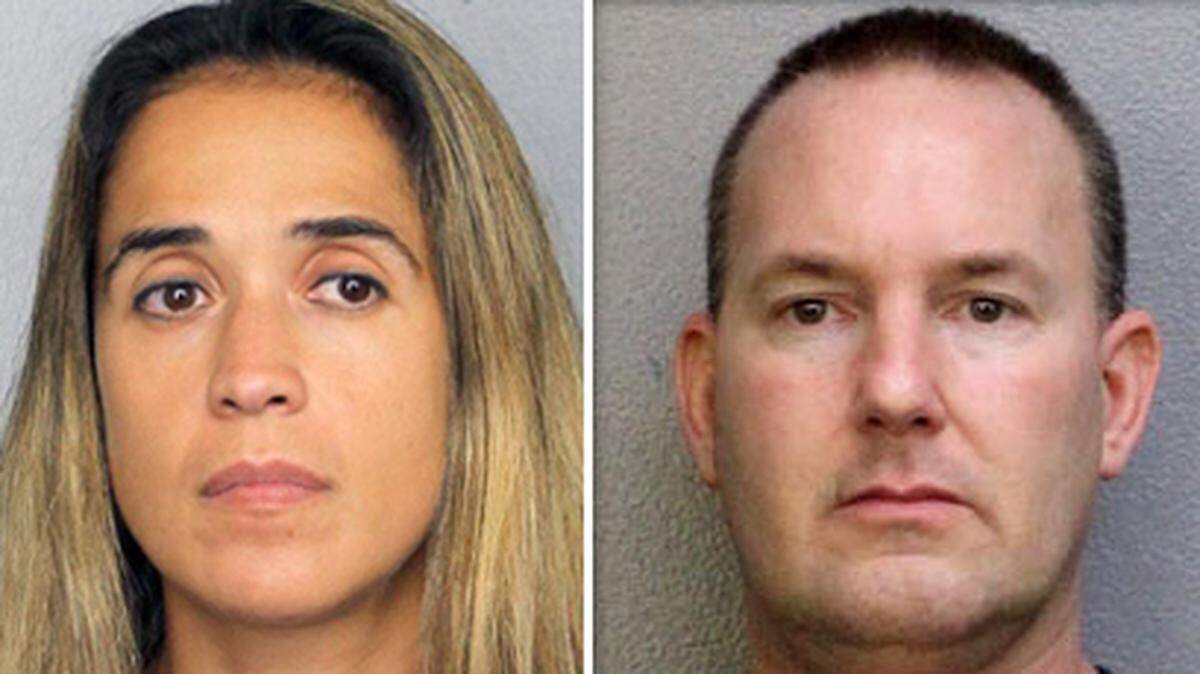 Isabella Tagliarini y Eric Robinson.