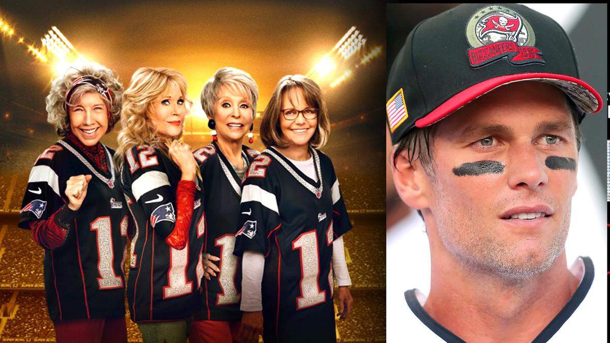 Rita Moreno, Lily Tomlin, Jane Fonda, Sally Field y Tom Brady.