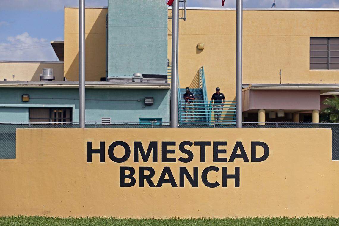 The detention center in Homestead has been shut down since August 2019.