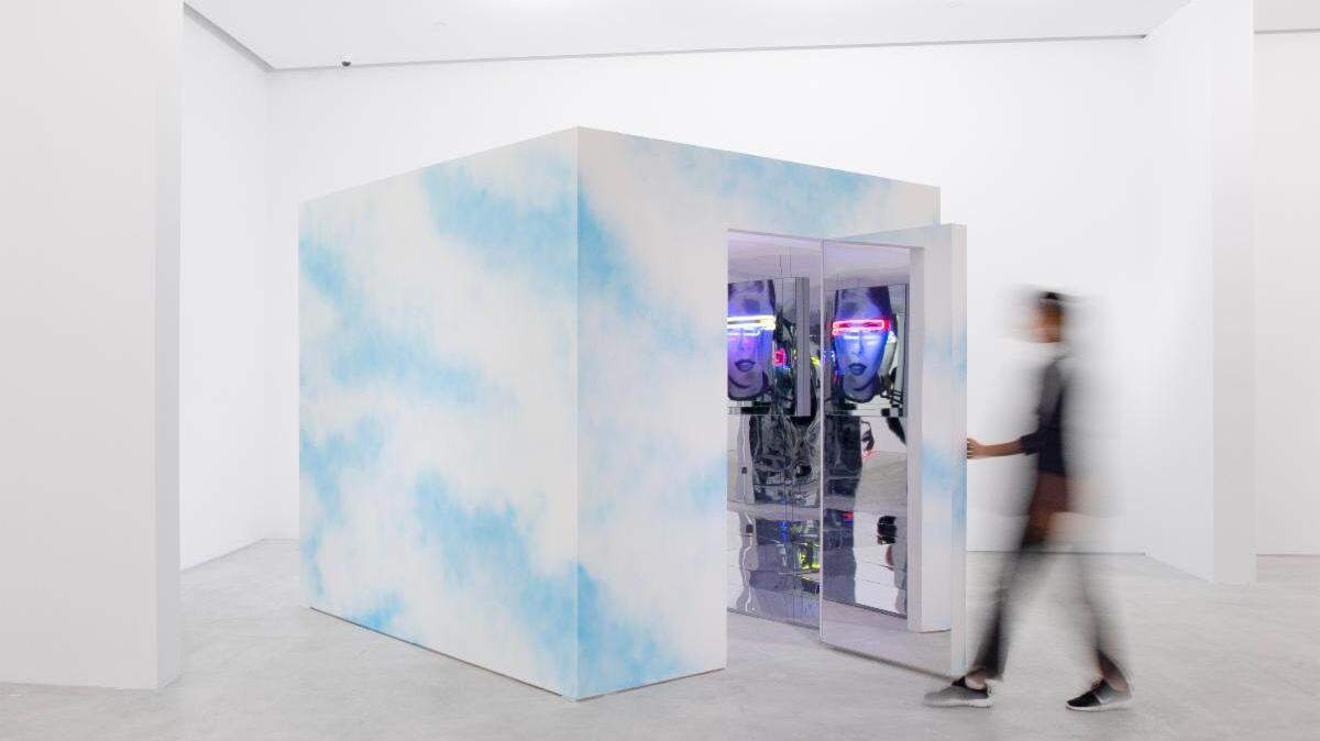“Blindness Alma - A Room without walls”, instalación de Javier Martín en Ascaso Gallery.