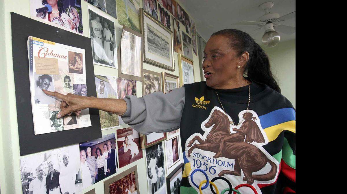 Bertha Diaz durante una entrevista para el Nuevo Herald en febrero de 2010.