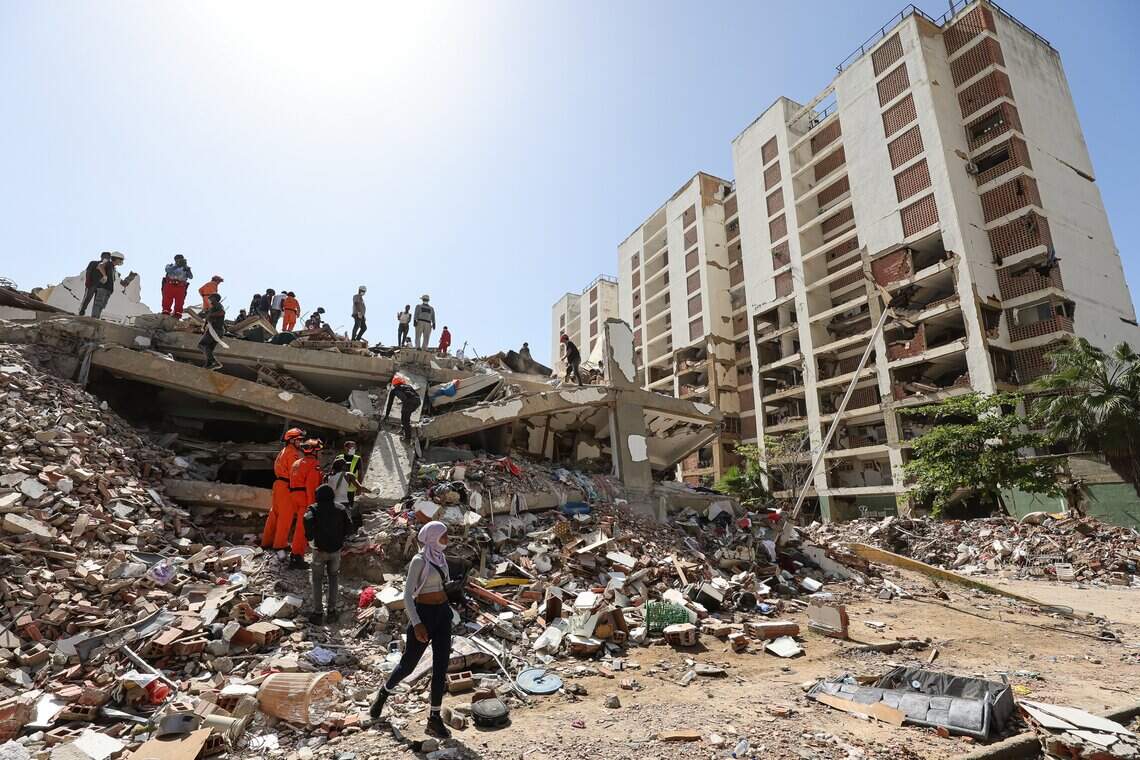 As death toll hits 2,595, Venezuela rejects criticism of its earthquake response