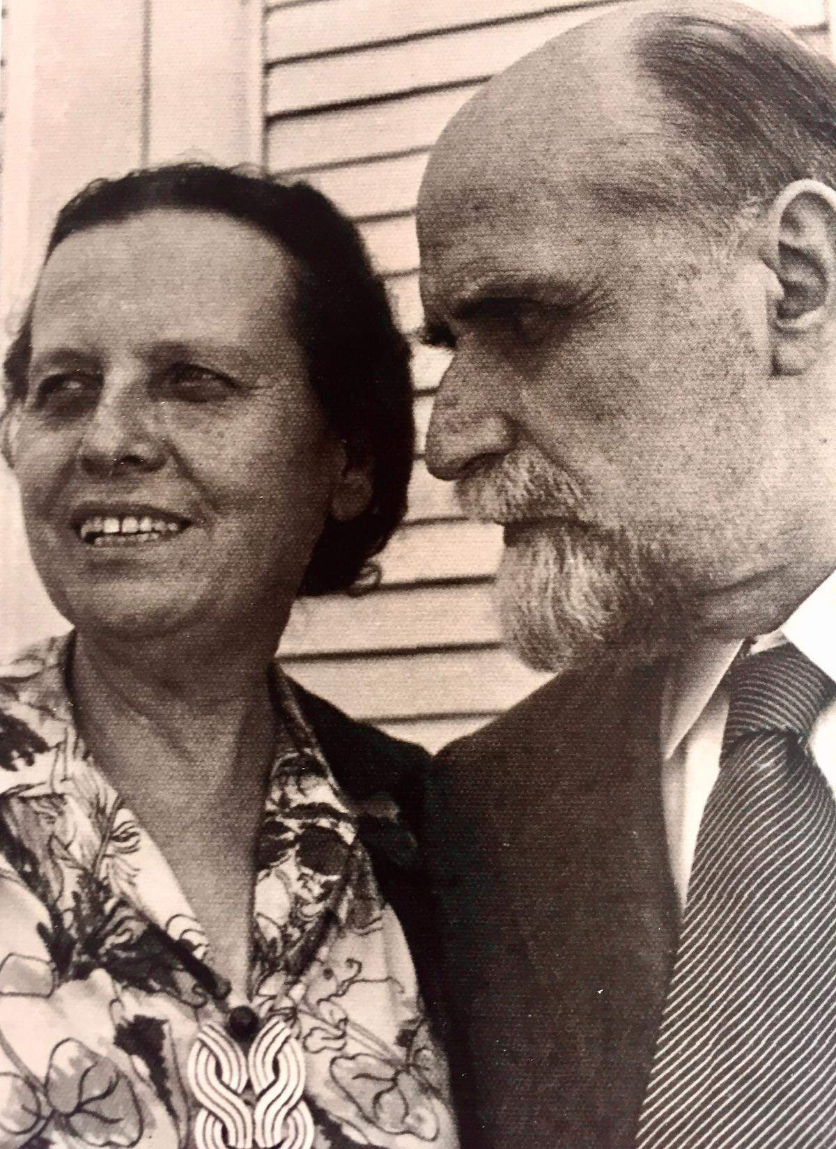 Zenobia Camprubí y Juan Ramón Jiménez.