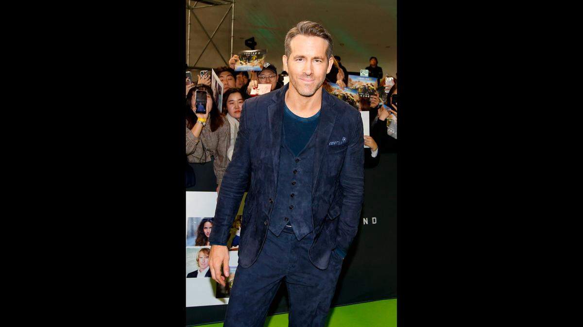 Ryan Reynolds también ha hecho público sus problema de ansiedad, uno de tantos en la Meca de Hollywood.