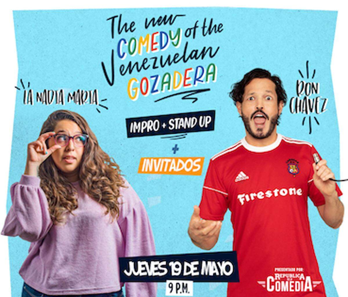 “Gozadera” la nueva comedia venezolana&nbsp; en el Teatro Trail.