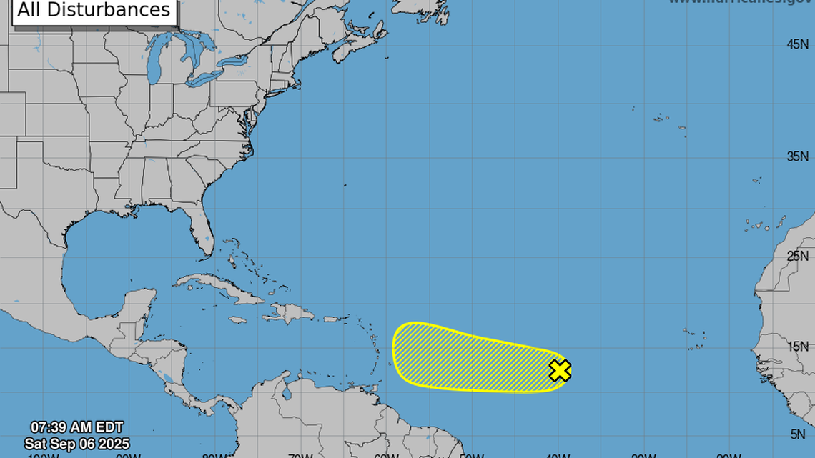 ¿Habrá una nueva tormenta en el Atlántico? Este es el pronóstico mientras avanza hacia el oeste