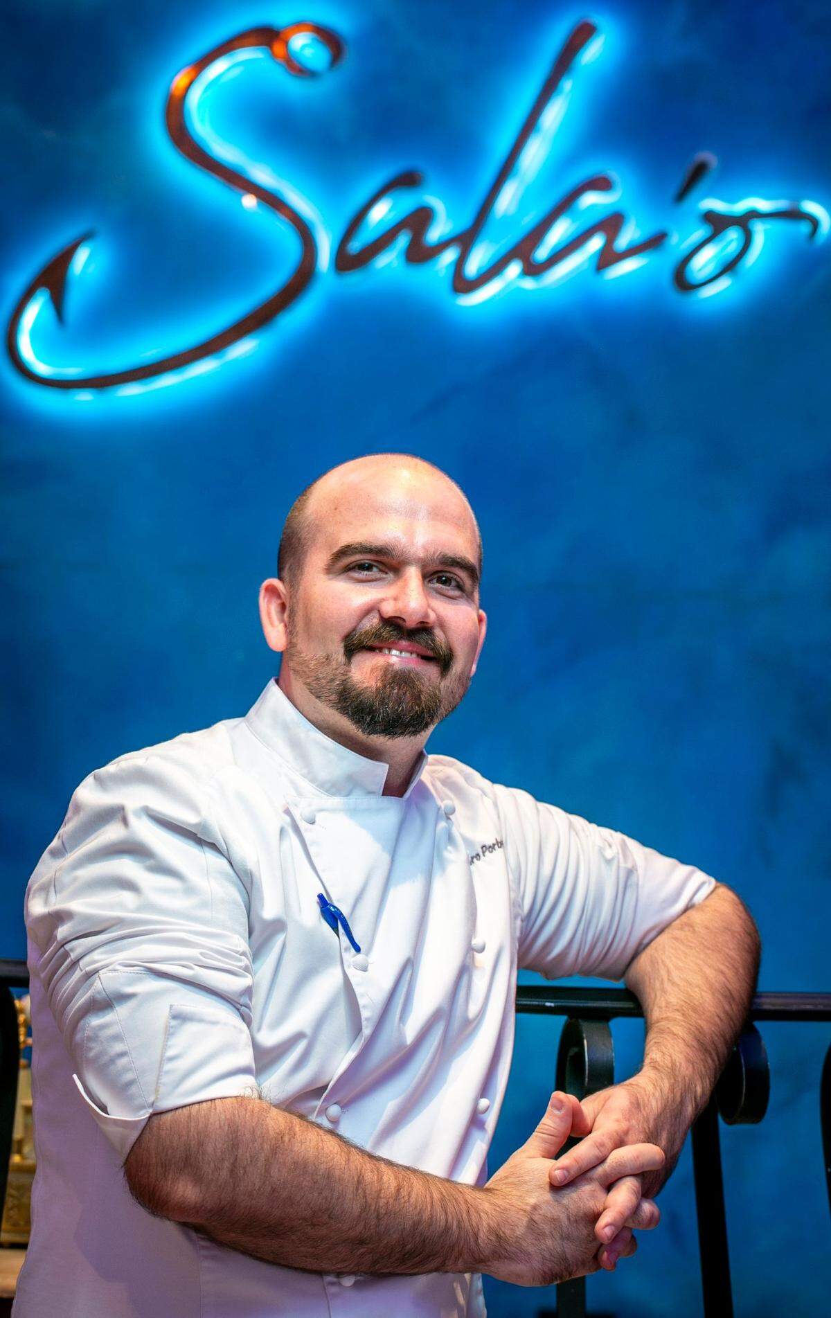 El Chef Alejando Porben, de Sala’o Cuban Restaurant & Bar, en La Pequeña Habana.