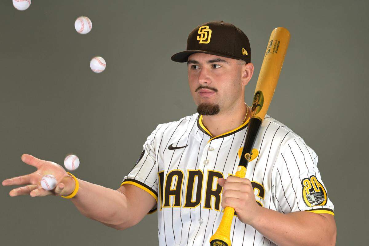 Nathan Martorella arribó a Miami junto con los jardineros Dillon Head y Jakob Marsee y el derecho Woo-Suk Go, en el canje que envío al estelar segunda base venezolano Luis Arráez a los Padres de San Diego.