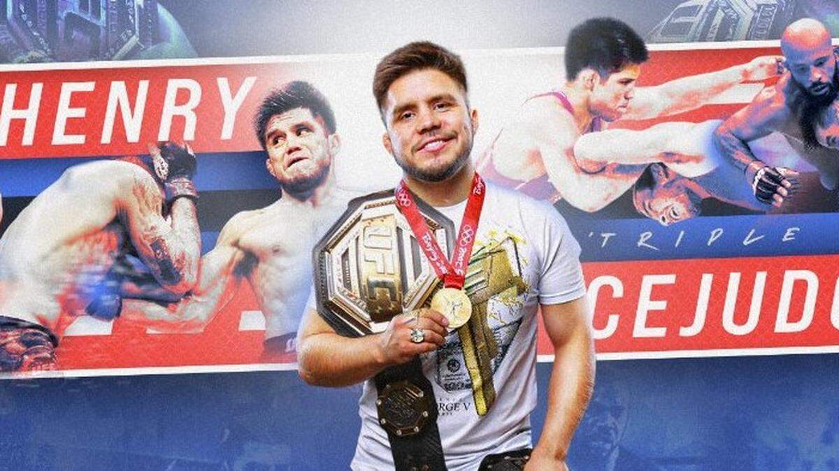 Henry Cejudo es uno de los nueve hombres que ha ganado títulos en dos divisiones dentro de la UFC, uno de los cuatro que los ha ostentado de manera simultánea y él único rey olímpico de lucha capaz de conquistar una faja en la mejor empresa de MMA.