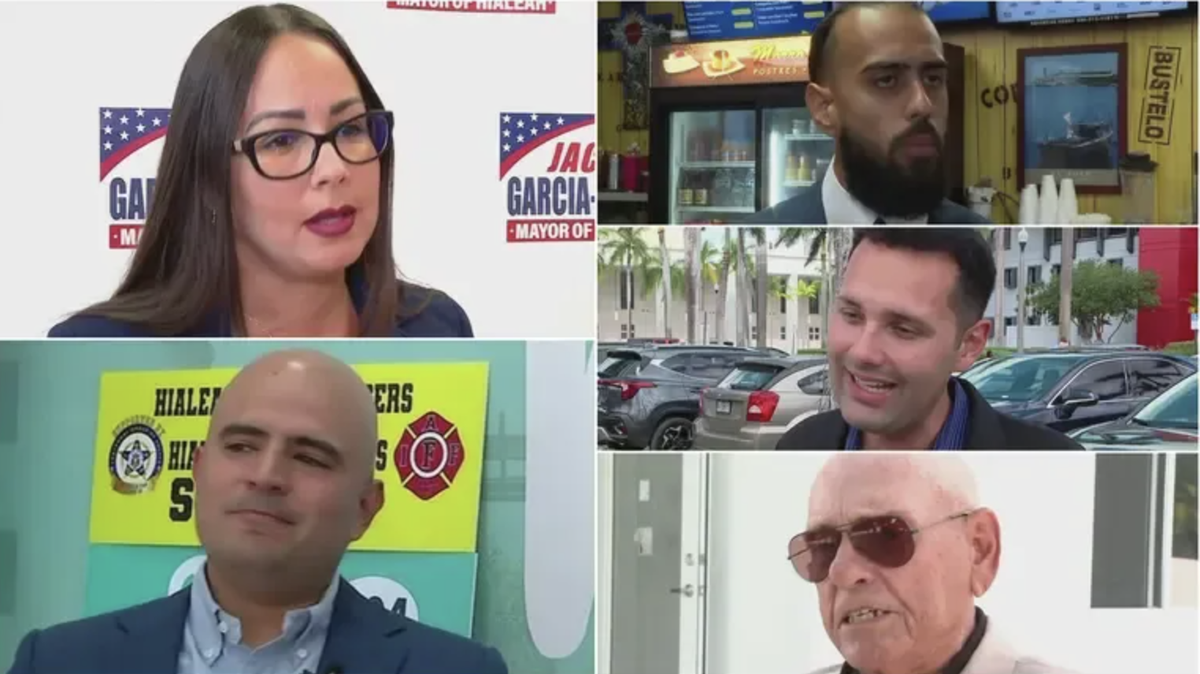 Esta noche los cinco candidatos para administrar la ciudad de Hialeah estarán en el primer debate televisivo de la contienda en Univisión.