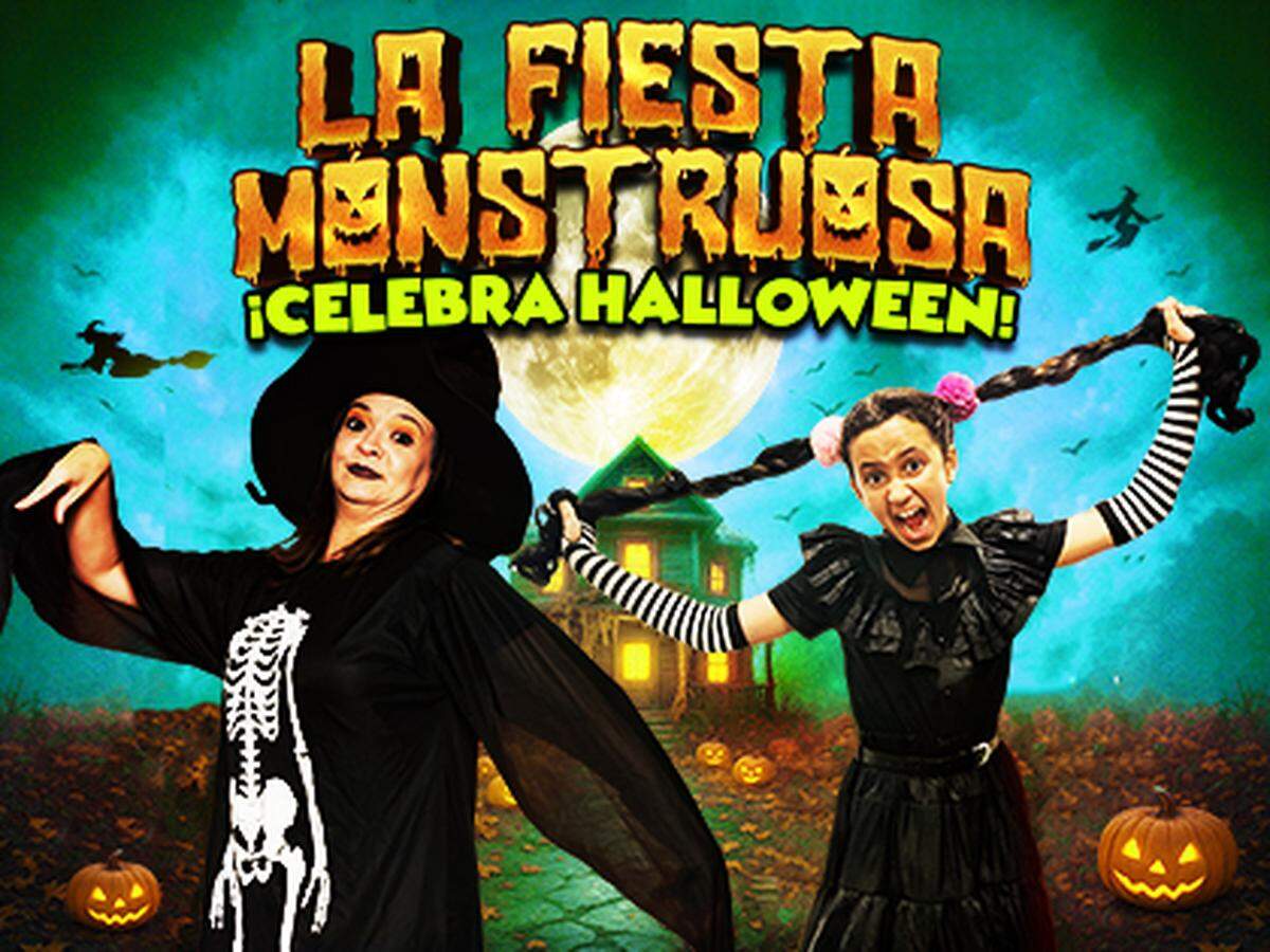 La fiesta monstruosa, ideal para Halloween en el teatro Trail.