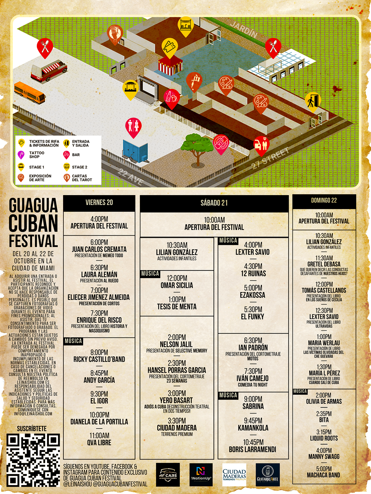 Calendario del Festival