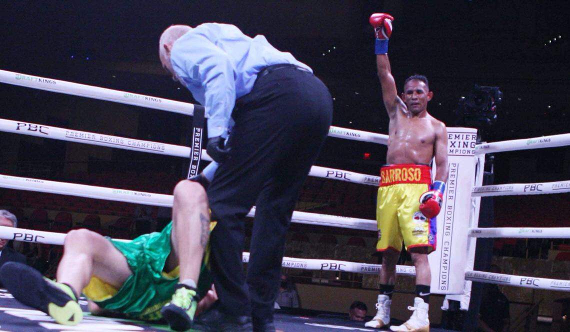 Ismael Barroso parece haber encontrado un camino hacia una pelea por un título del mundo, pero primero debía superar al argentino Fernando Saucedo, algo que hizo de manera sobresaliente al imponerse por nocaut en el cuarto asalto.