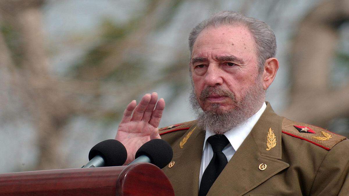 Foto de archivo del difunto gobernante cubano Fidel Castro. 