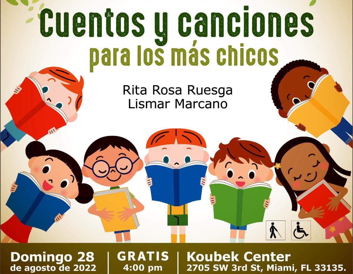 Cuentos y canciones para los más chicos, gratis en el Koubek Center.