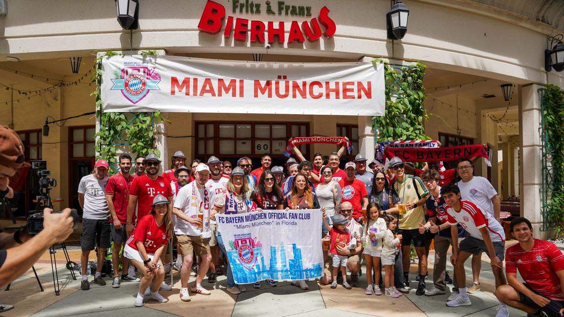 El Bayern Munich organizó un evento en Coral Gables con su Fan Club Oficial Miami Munchen para encender el entusiasmo por el Mundial de Clubes.
