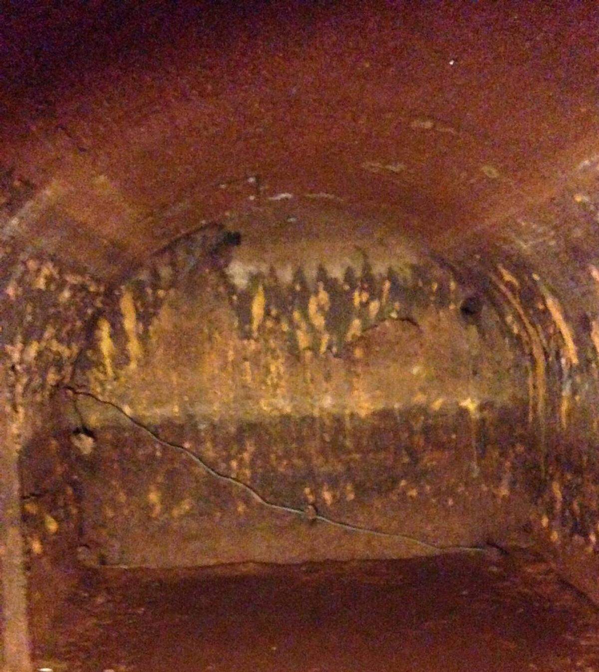 El interior del búnker. 