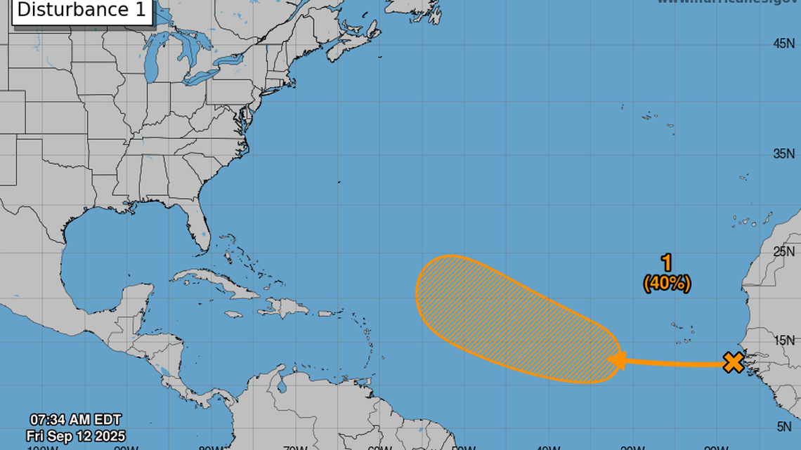 Onda tropical cerca de Africa podría convertirse en depresión la próxima semana, según meteorólogos