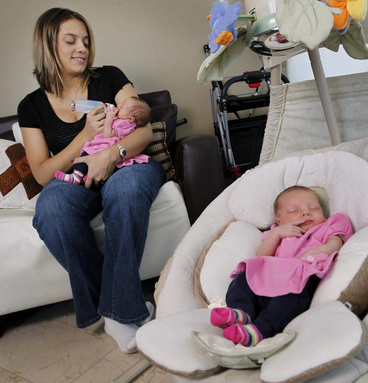 El 22% de los padres de bebés de más de 6 meses había alimentado a sus bebés con leche de fórmula para niños pequeños en el mes anterior.&nbsp;