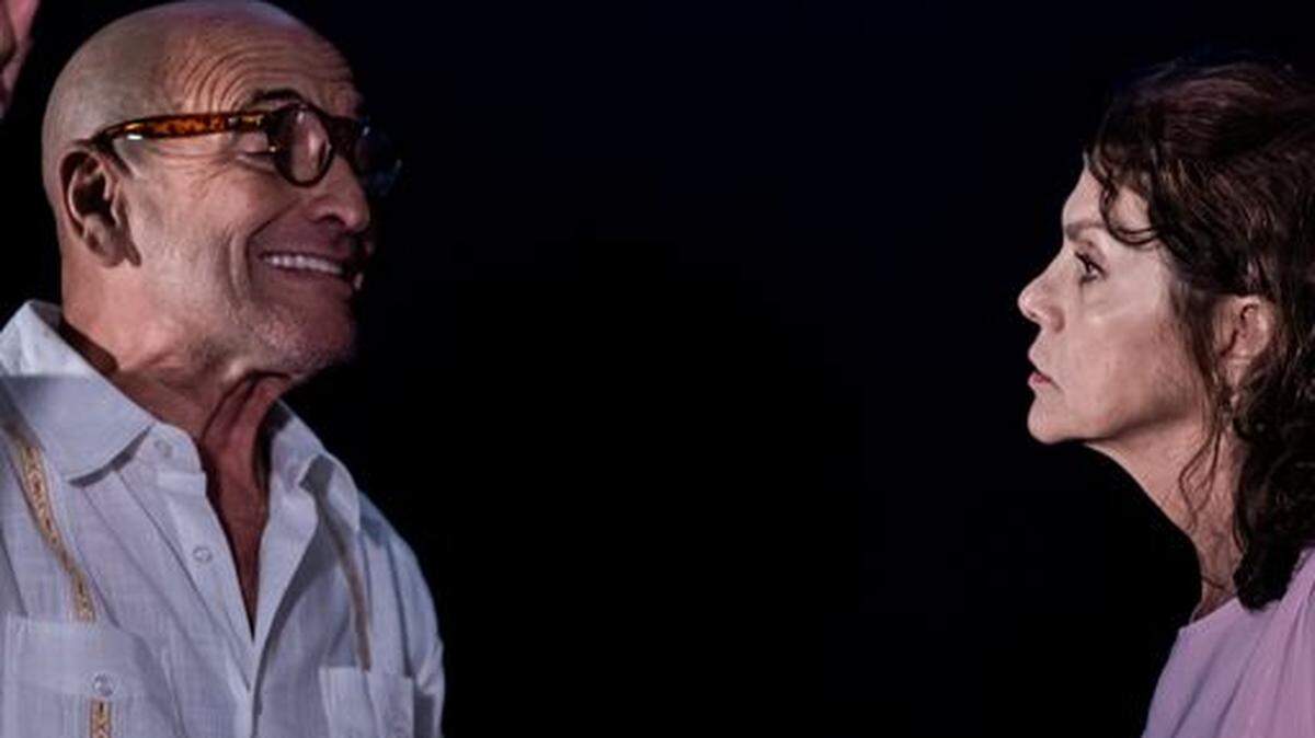 Gilbero Reyes y Marilyn Romero en una escena de ‘Un Dios salvaje’.