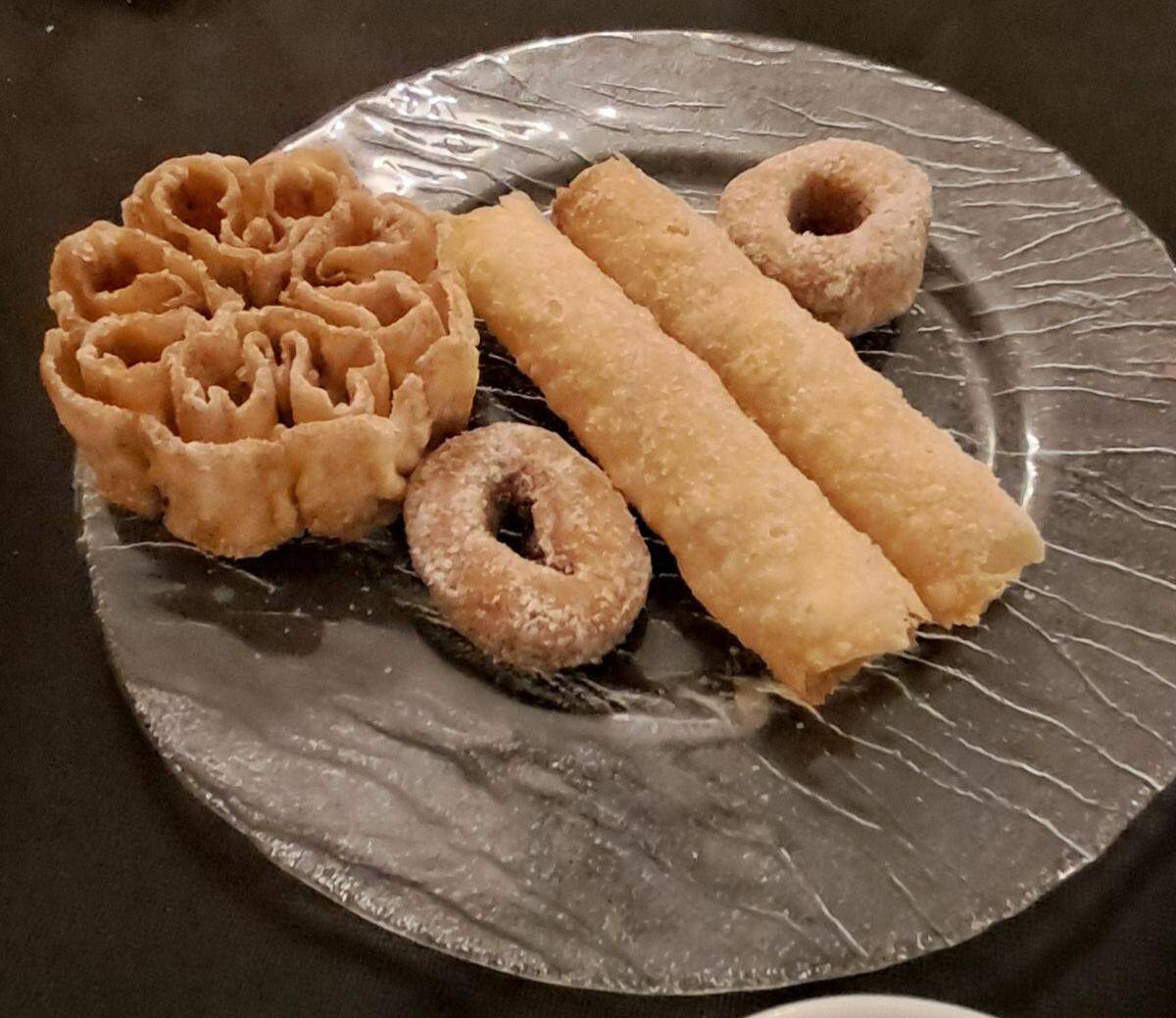 Postres típicos de Calatrava. El más representativo es el de la Cruz de Calatrava.