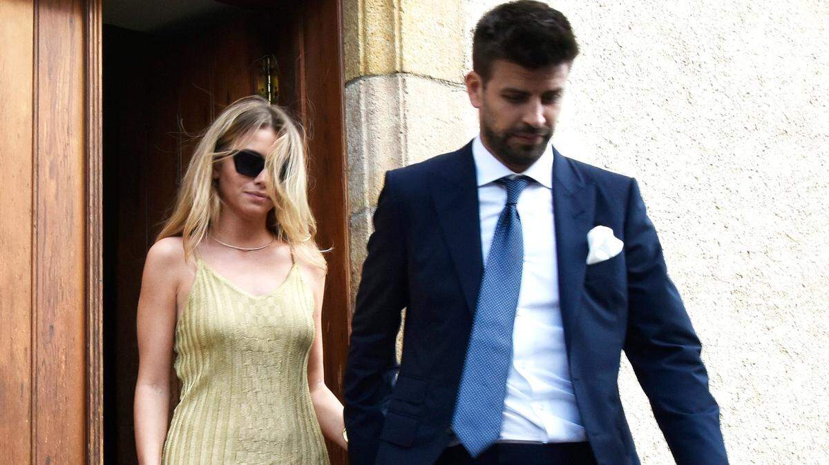 Gerard Piqué y Clara Chía salen de la la Parròquia Sant Vicenç de Montalt, a 23 de junio de 2023, en Sant Vicenç de Montalt (España).
Europa Press Reportajes / Europa Press
23/6/2023