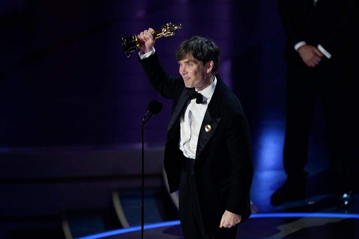 Cillian Murphy se llevó el Premio Oscar a mejor actor por su interpretación en la película “Oppenheimer’’, en la ceremonia efectuada el 10 de marzo de 2014 en el Teatro Dolby de Los Angeles.