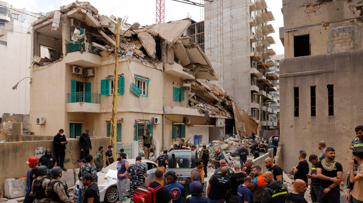 Un bombardeo de Israel en el centro de Beirut mató al portavoz del grupo islámico Hezbolá, Mohamad Afif, el domingo 17 de noviembre de 2024.