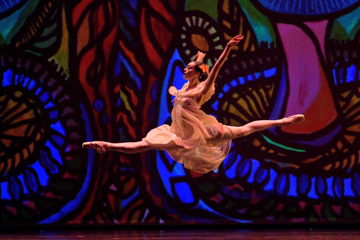 La bailarina Courtney Stalhton, del&nbsp;Cuban Classical Ballet of Miami (CCBM).