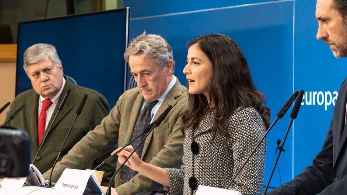 La coordinadora del movimiento cívico de CubaDecide, Rosa María Payá, y tres europarlamentarios pidieron al Alto Representante de la Unión Europea para Asuntos Exteriores, Josep Borrell, que condene de forma contundente las violaciones de derechos humanos en Cuba. (Foto tomada al perfil de Twitter de Rosa María Payá)