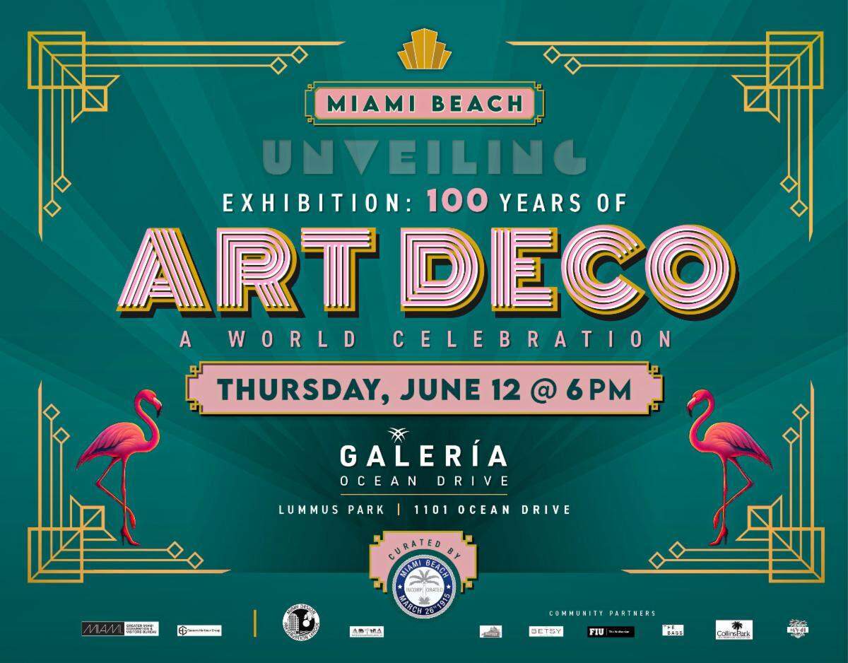 100 años de Art Déco: una celebración mundial en Miami Beach.