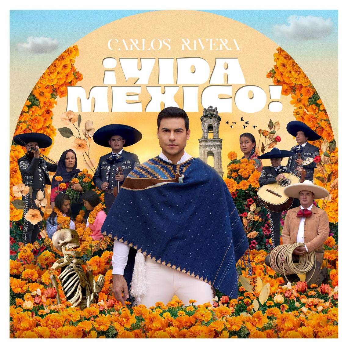 Carlos Rivera, una de las voces románticas más destacadas del pop mexicano, lanza su nuevo álbum ‘¡Vida México!’.