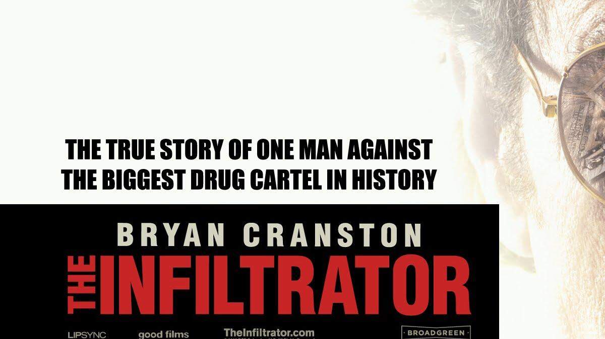 “The Infiltrator” está basada en una historia real, publicada en 2009 por el verdadero Robert Mazur en un libro de memorias que llevó el mismo título.