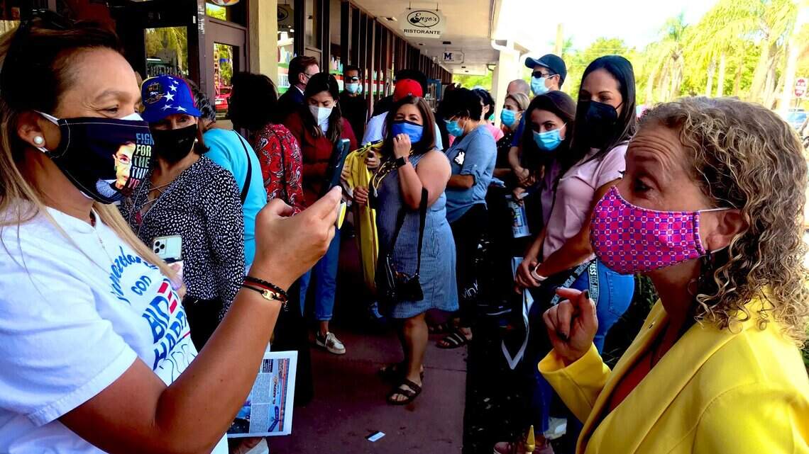 Caravana de Venezolanos festeja que fueron los demócratas quienes concedieron el TPS salvador