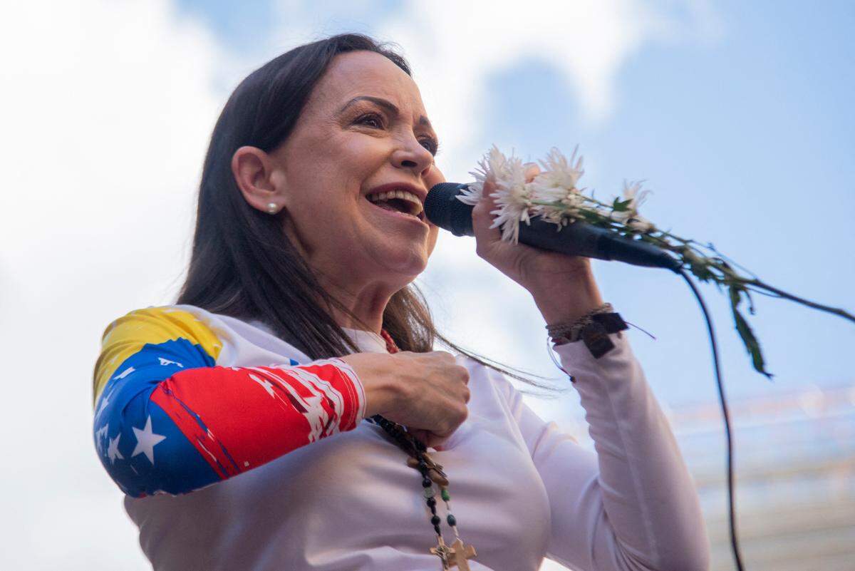 Venezuelan opposition leader María Corina Machado won the Nobel Peace Prize on Friday.
