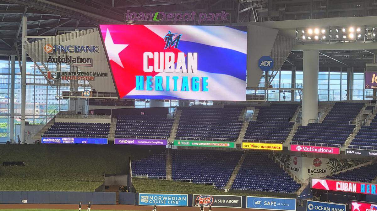Los Marlins celebraron el Día de la Herencia Cubana