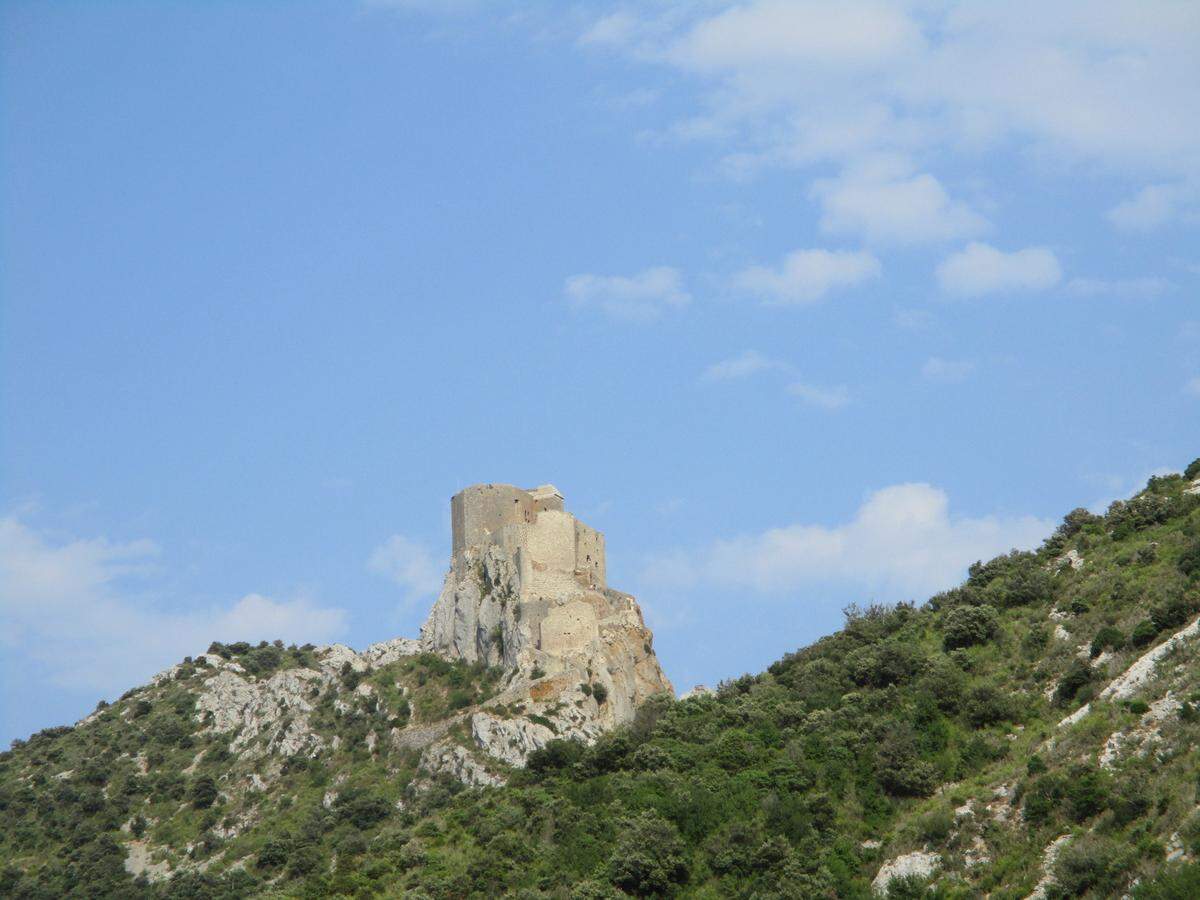 El castillo medieval de Quéribus.