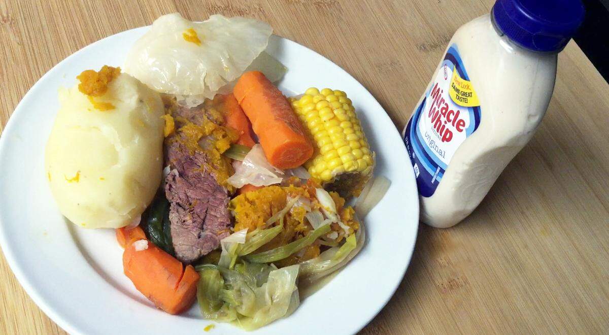 Un plato de puchero.