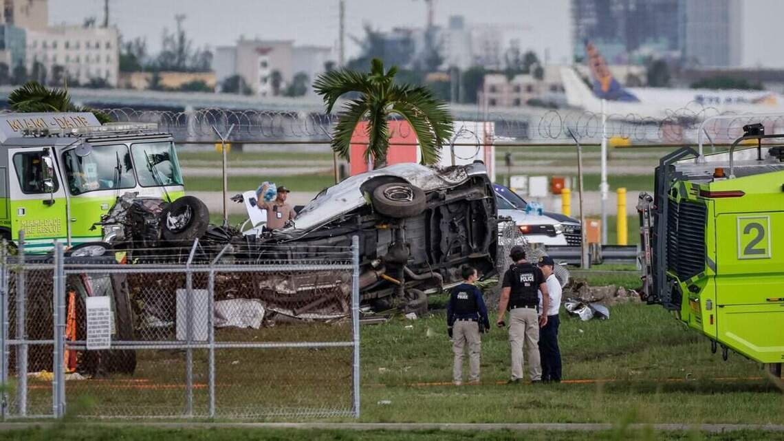 A casi 3 millas del aeropuerto, una persona sintió cómo temblaba su casa tras el accidente de avión