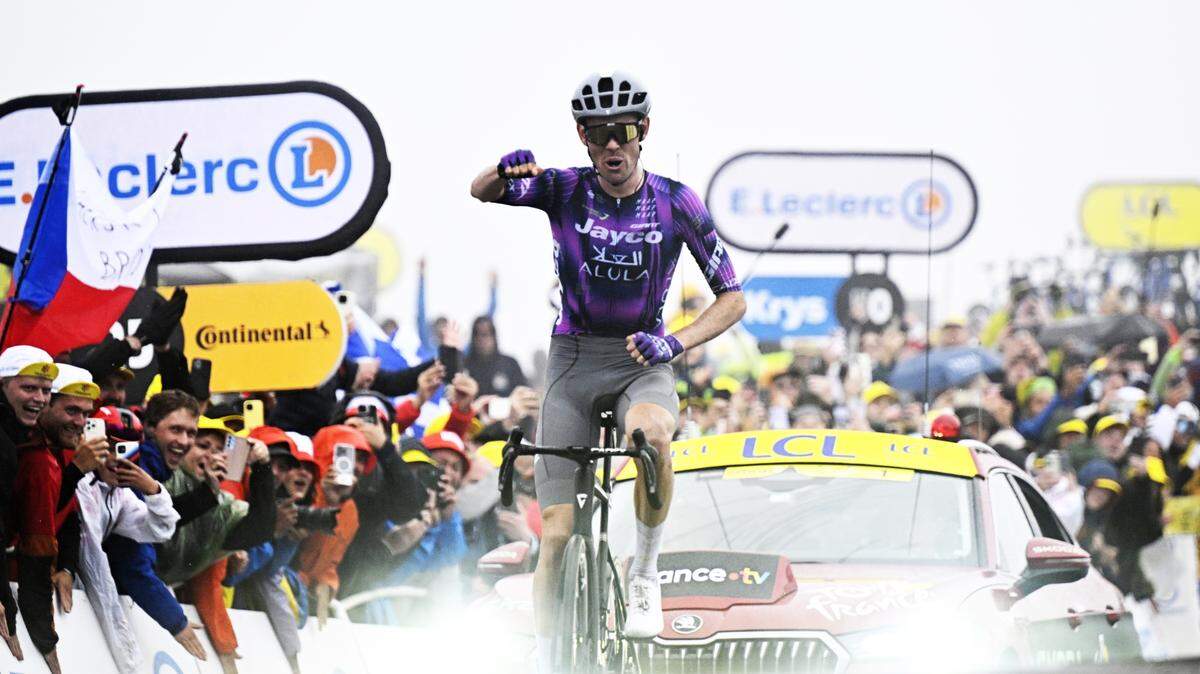El australiano Ben O’Connor (Jayco AlUla) se impuso este jueves en solitario en una de las etapas reinas del Tour de Francia, con llegada en el puerto de la Loze, de categoría especial.