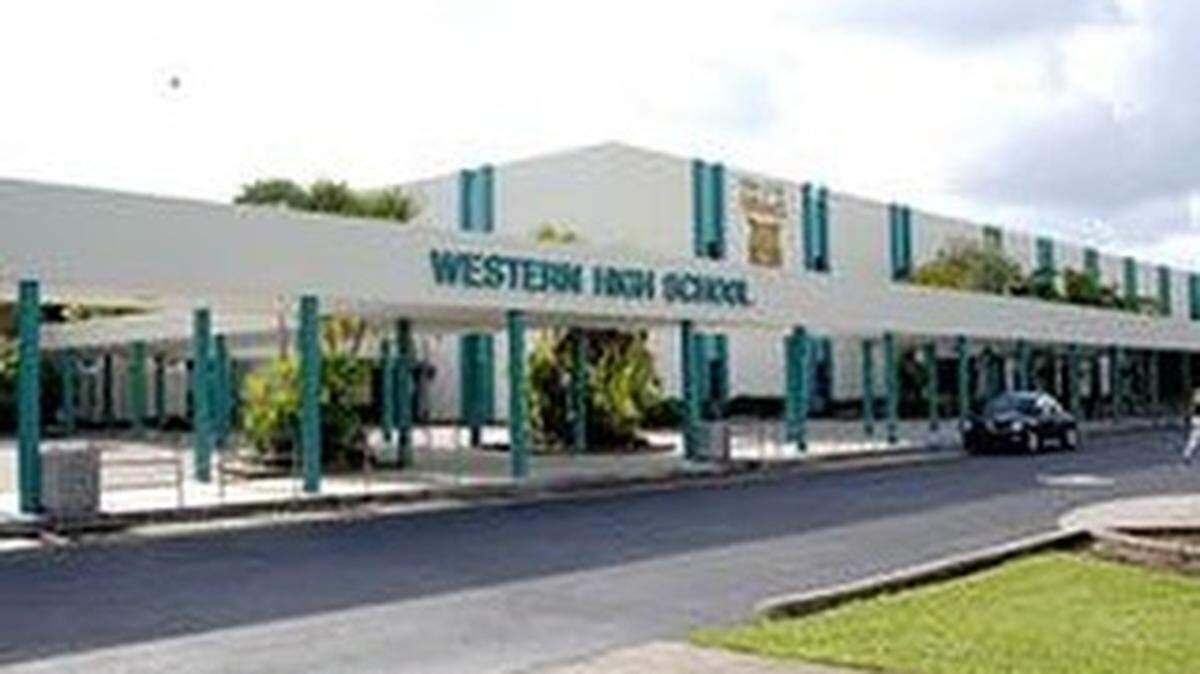 Escuela secundaria Western, en David, Florida.