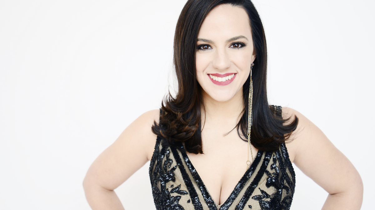 Daniela Mack, mezzosoprano argentina.